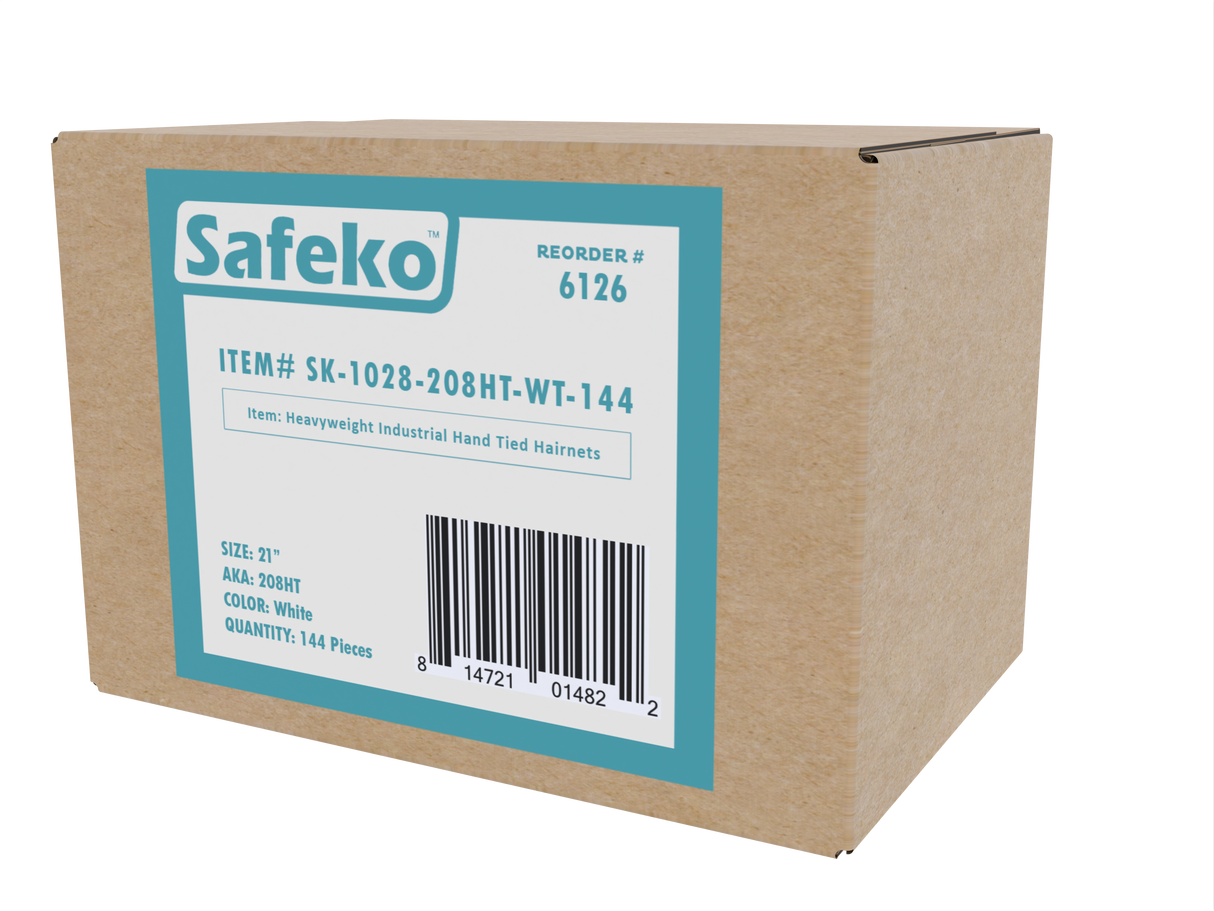 Heavyweight Industrial Hand Tied Hairnets