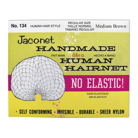 Jac-O-Net Hairnet, Handmade, Reg. Size, Non Elastic