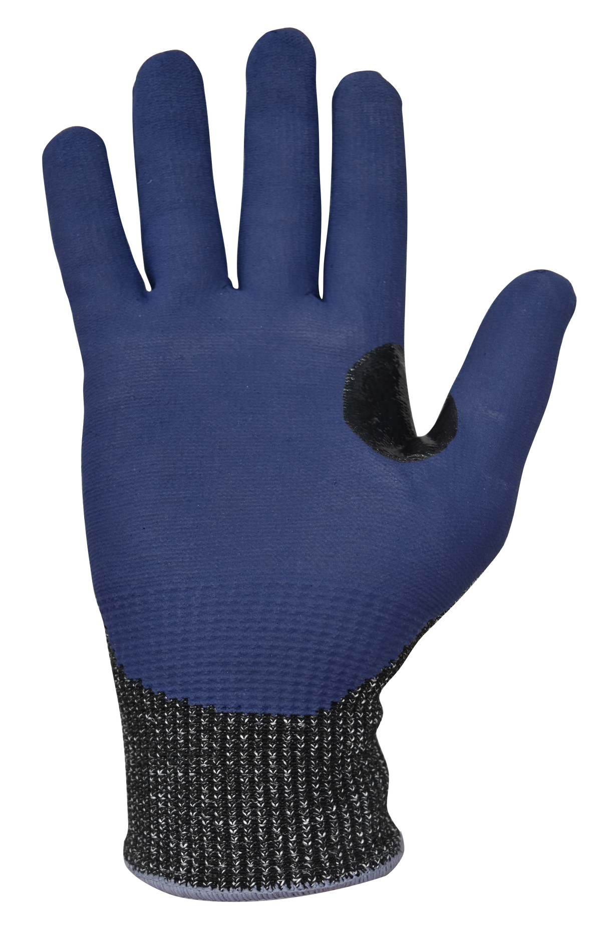 BROOK LEAN™ - Black Blue Nitrile Palm Gloves- TCT - 12 Pack