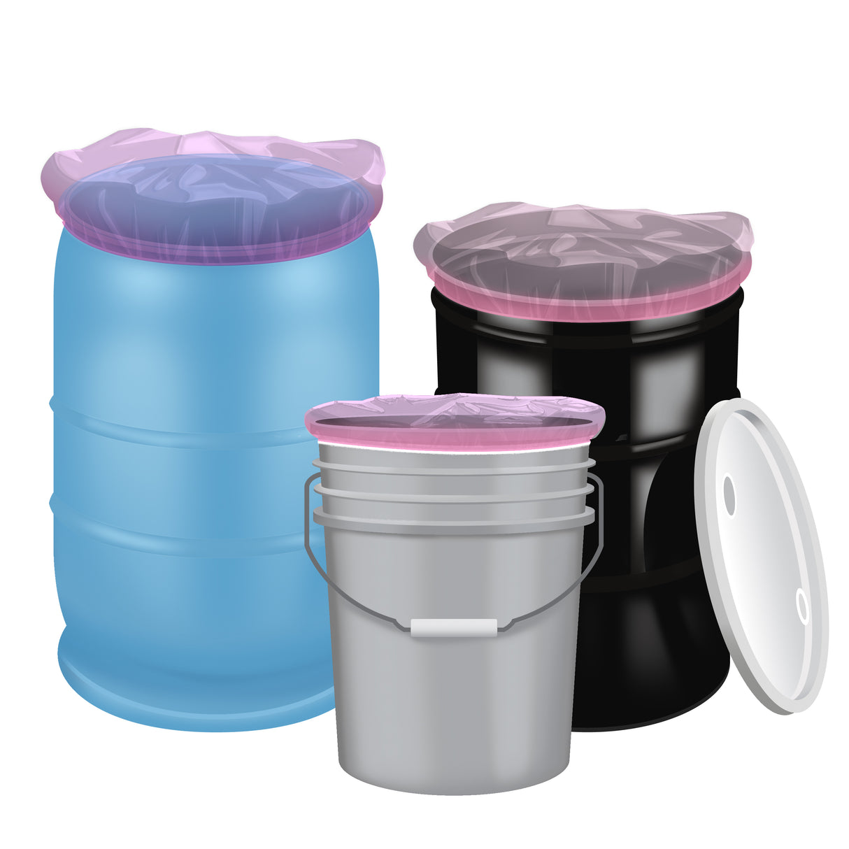 Safeko - Elastic Drum Covers