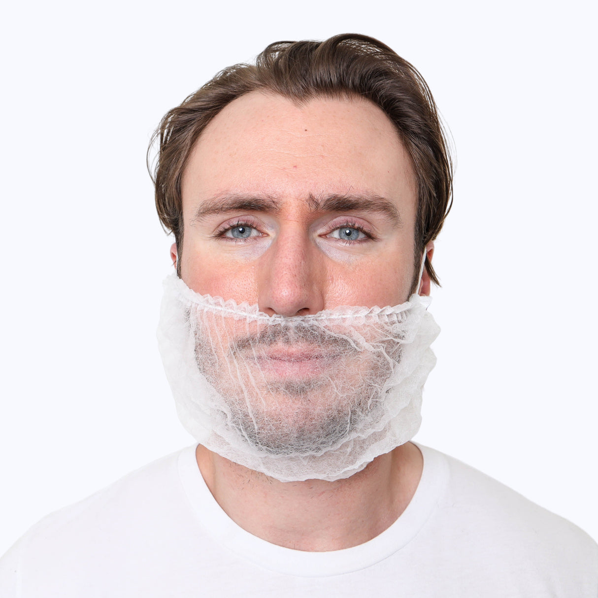 Safeko Disposable Pleated Beard Cover, Polypropylene Non-Woven Fabric