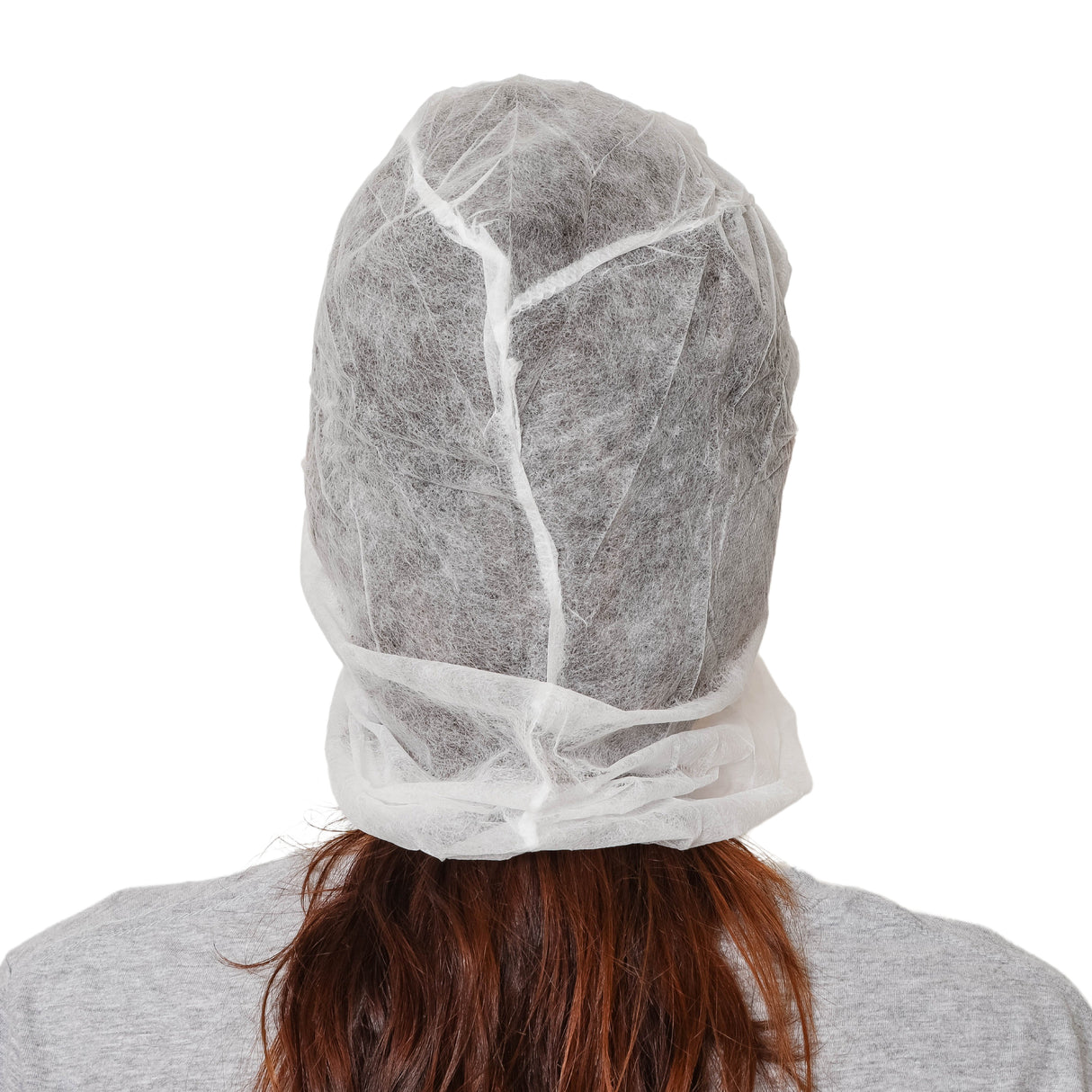 SAFEKO Disposable Non-Woven Hood – Full Head Coverage, Lightweight & Breathable