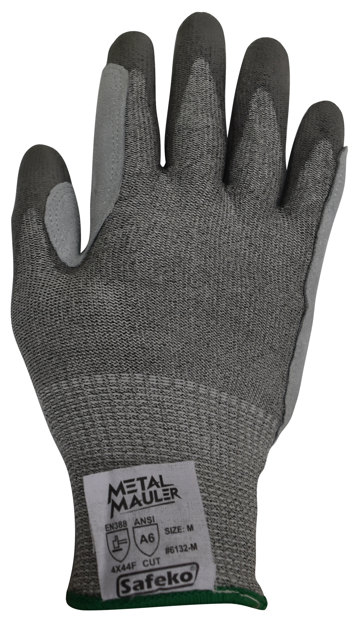 Metal Mauler™ - Leather Palm PU Coated Gloves - 12 Pack