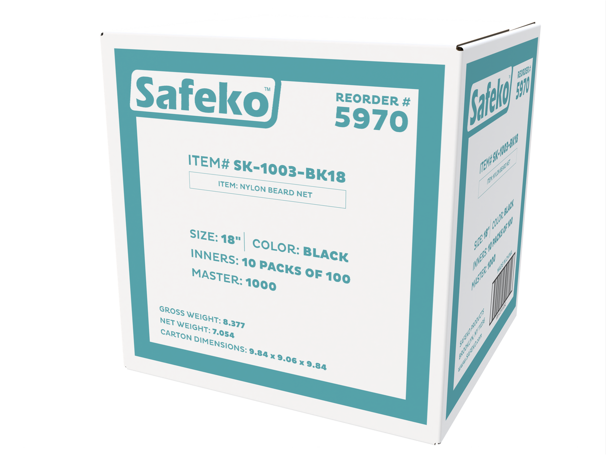 Safeko - Nylon Honeycomb Beard Net