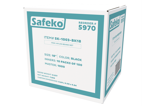 Safeko - Nylon Honeycomb Beard Net