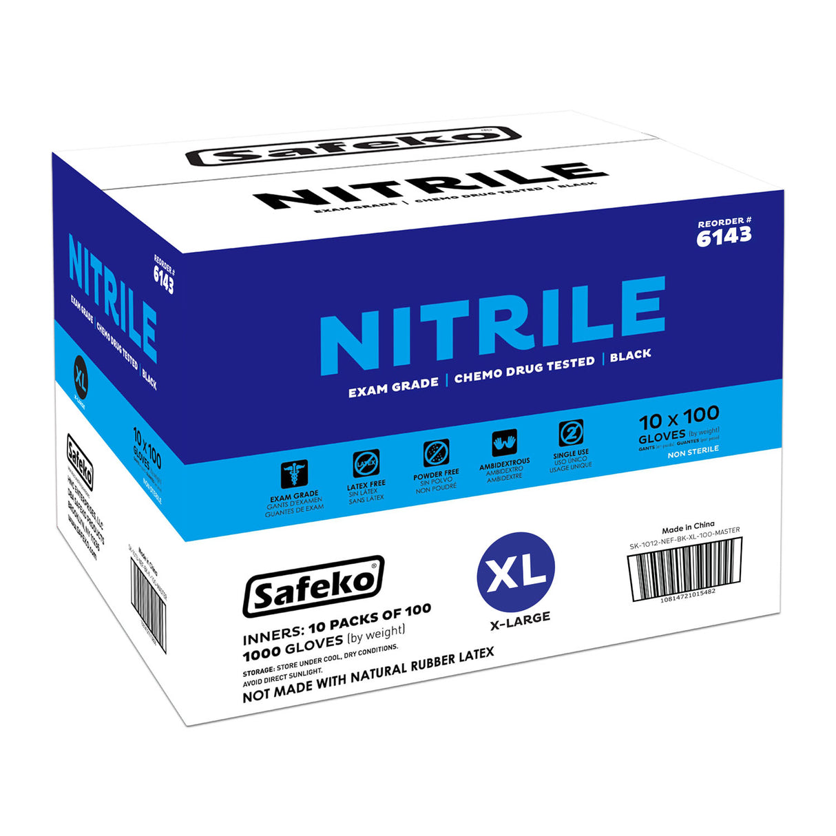 Safeko - Nitrile Examination Glove - 4 Mil