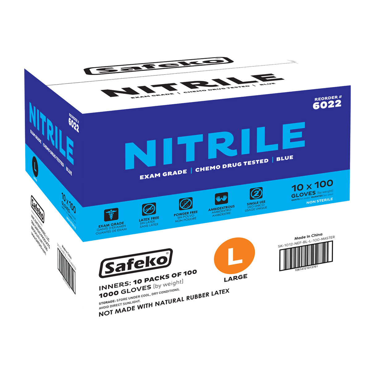 Safeko - Nitrile Examination Glove - 4 Mil