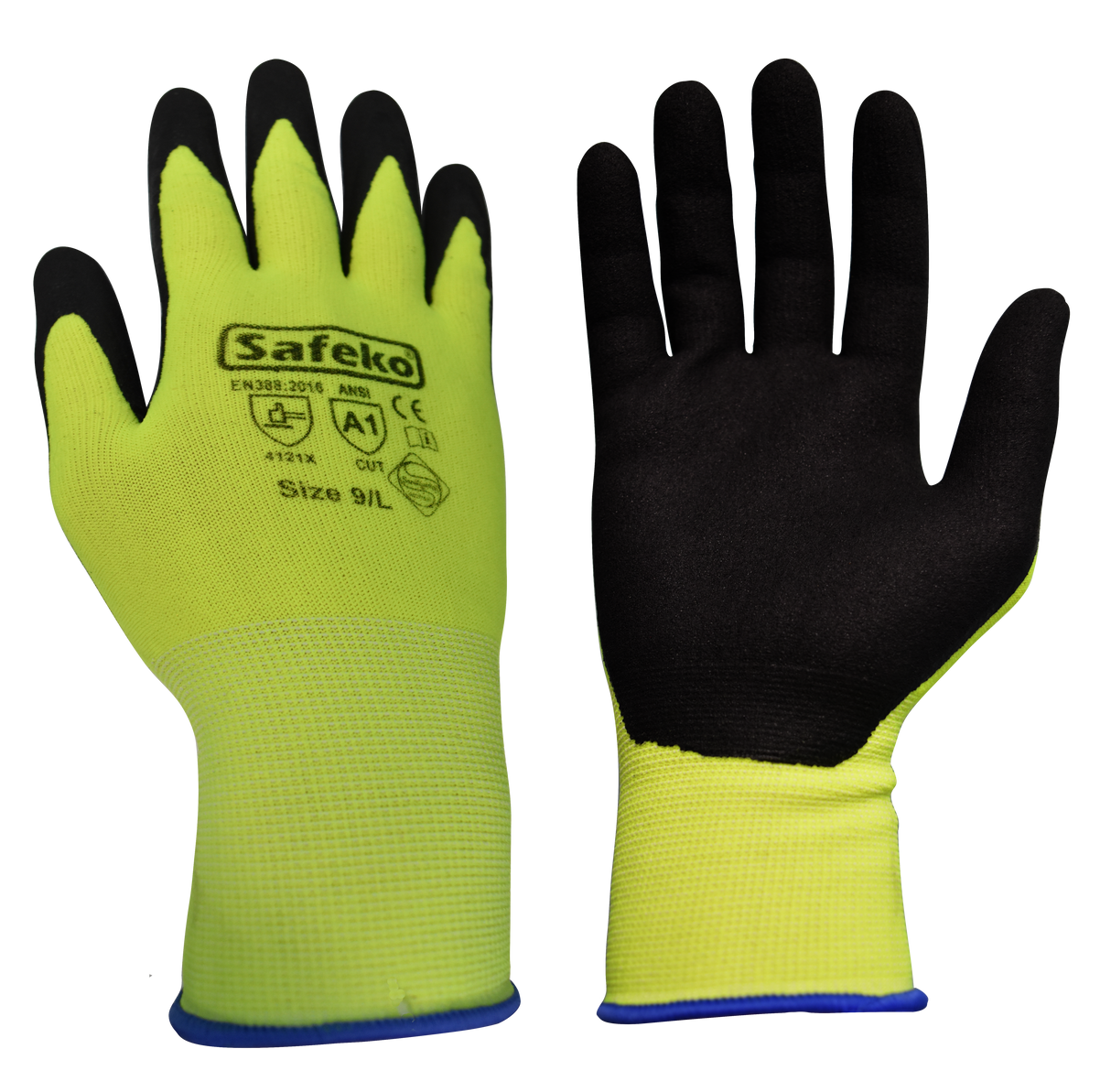 BROOK LEAN™ - Gray Lightweight Nitrile Palm Gloves