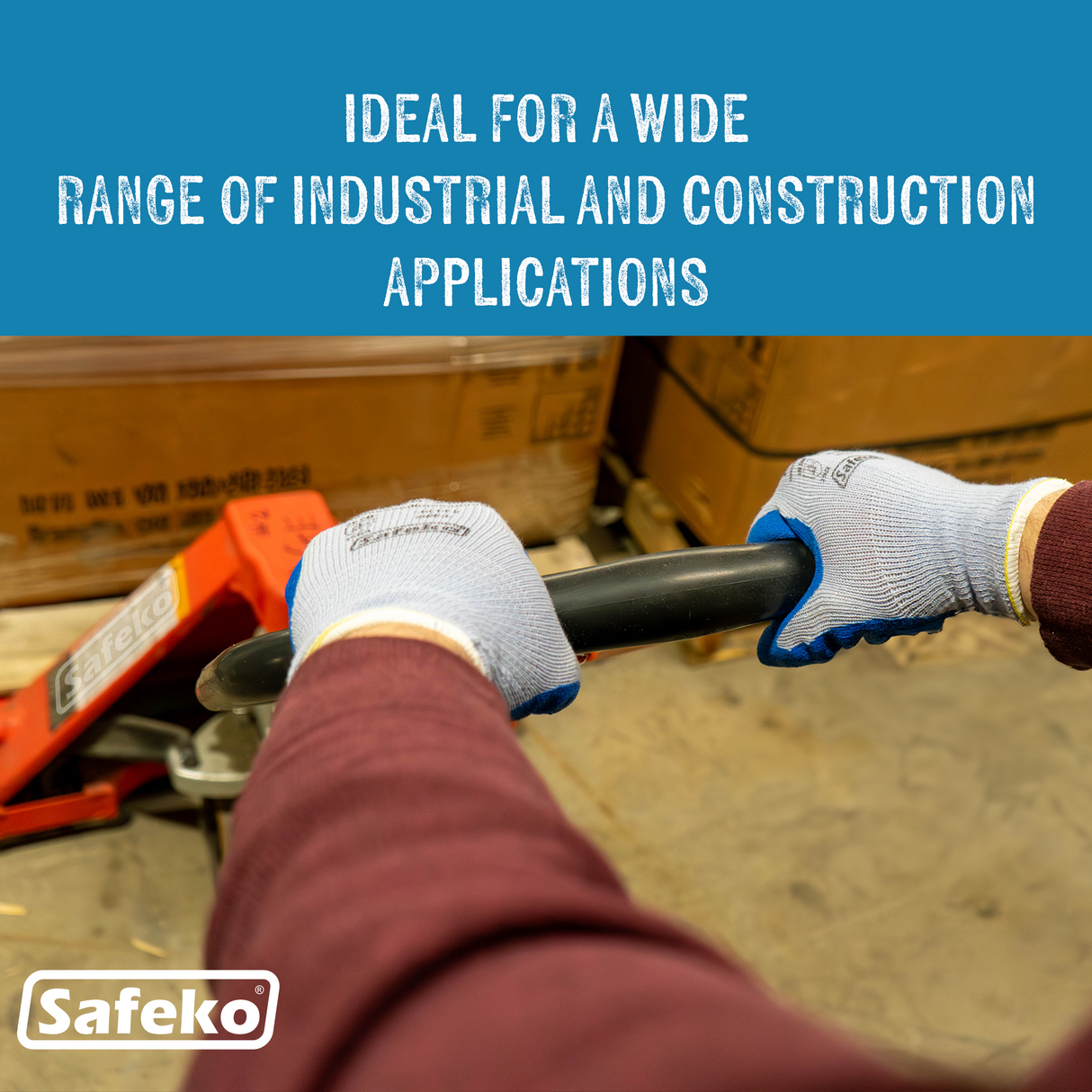 BROOK™EP - Crinkled Latex Palm Coated Gloves