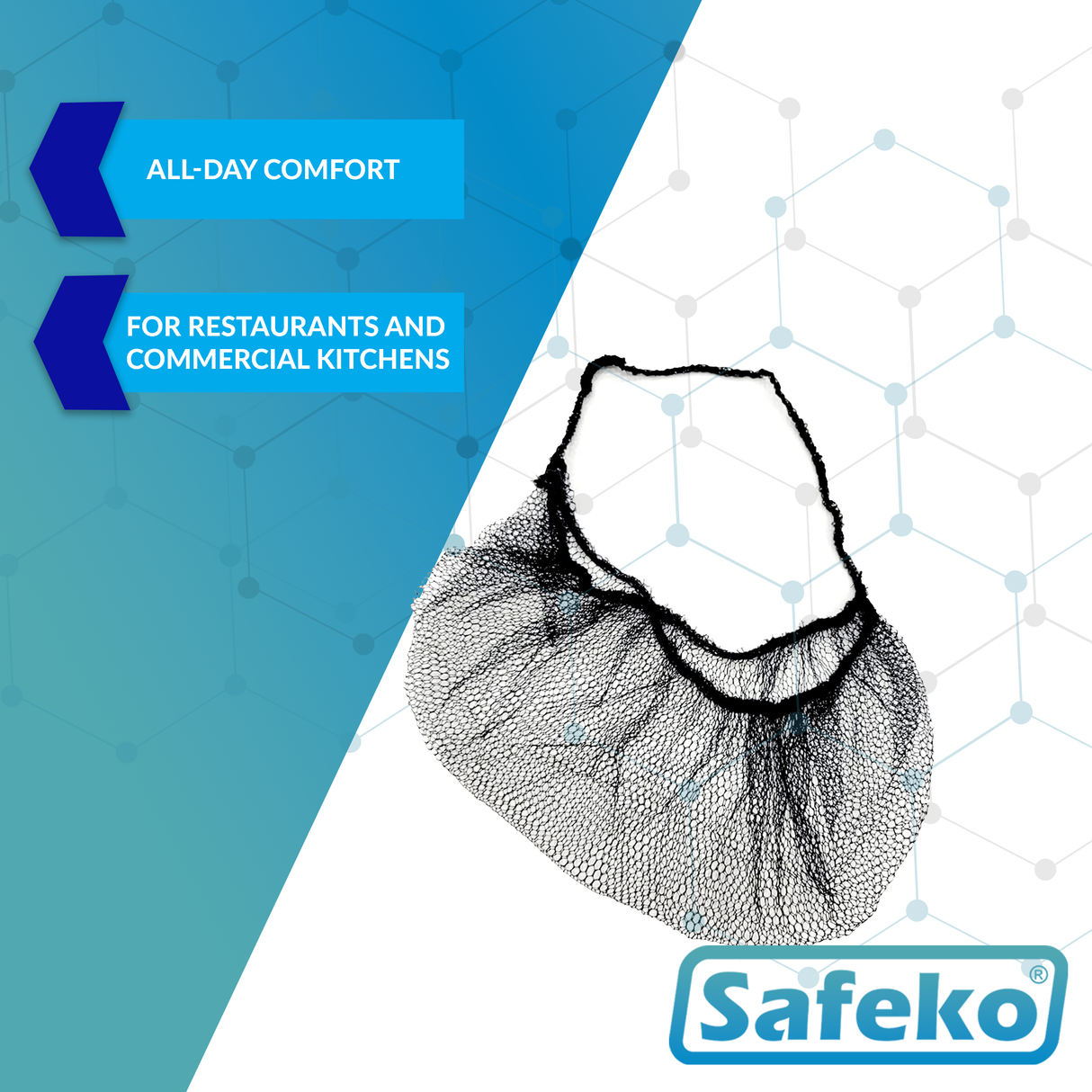 Safeko - Nylon Honeycomb Beard Net