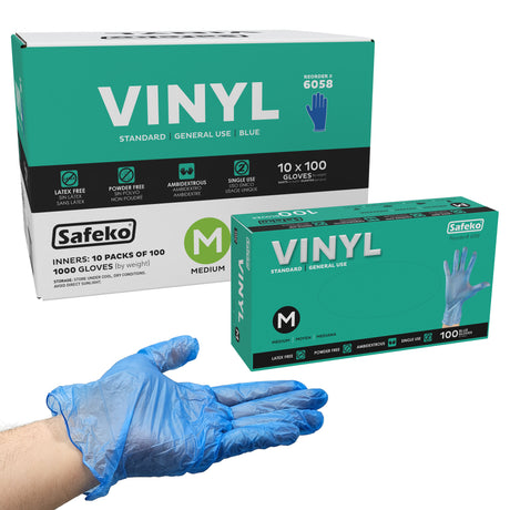 Safeko - Vinyl Industrial Glove - Powder Free - 4.0G