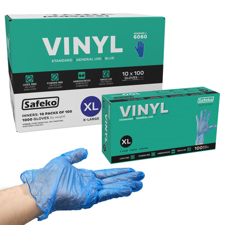 Safeko - Vinyl Industrial Glove - Powder Free - 4.0G