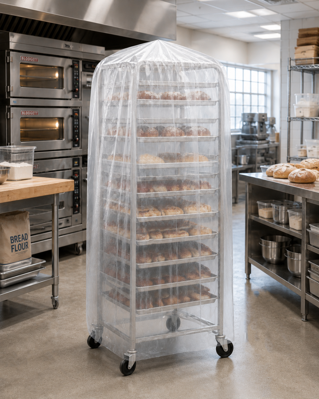 RackWrap Bun Pan Rack Covers