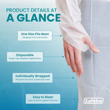 Disposable Isolation Gowns with Thumb Loops