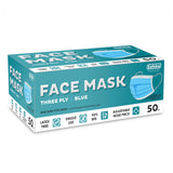 Safeko - 3 Ply Disposable Face Masks - 50 Count