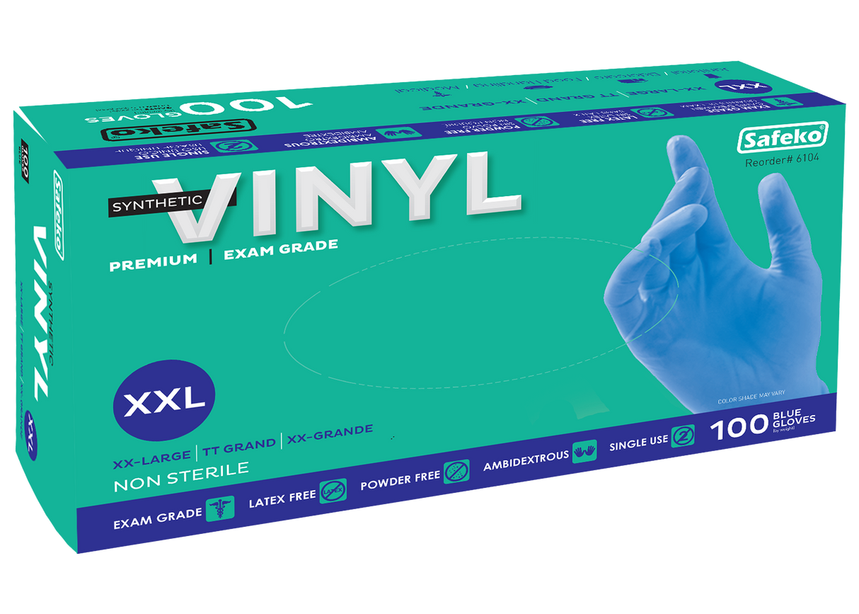 Safeko - Synthetic Vinyl Exam Glove - Powder Free