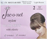 Jac-O-Net French Type, Tiny Mesh Hair Net-Regular Size 12 Pack