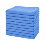 Microfiber Cleaning Towels – 300 GSM, Low-Lint, 16 x 16 Inch, 12 Pack