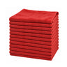 Microfiber Cleaning Towels – 300 GSM, Low-Lint, 16 x 16 Inch, 12 Pack
