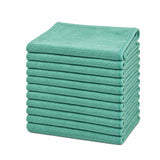 Microfiber Cleaning Towels – 300 GSM, Low-Lint, 16 x 16 Inch, 12 Pack