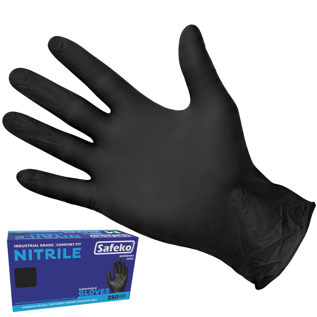 Disposable Nitrile Gloves, 2 Mil