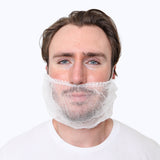 Safeko Disposable Pleated Beard Cover,  Polypropylene Non-Woven Fabric
