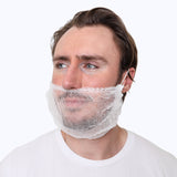 Safeko Disposable Pleated Beard Cover,  Polypropylene Non-Woven Fabric