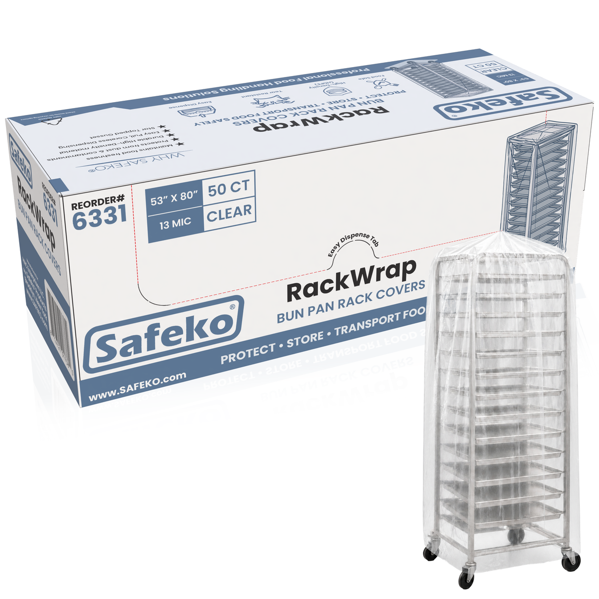 RackWrap Bun Pan Rack Covers