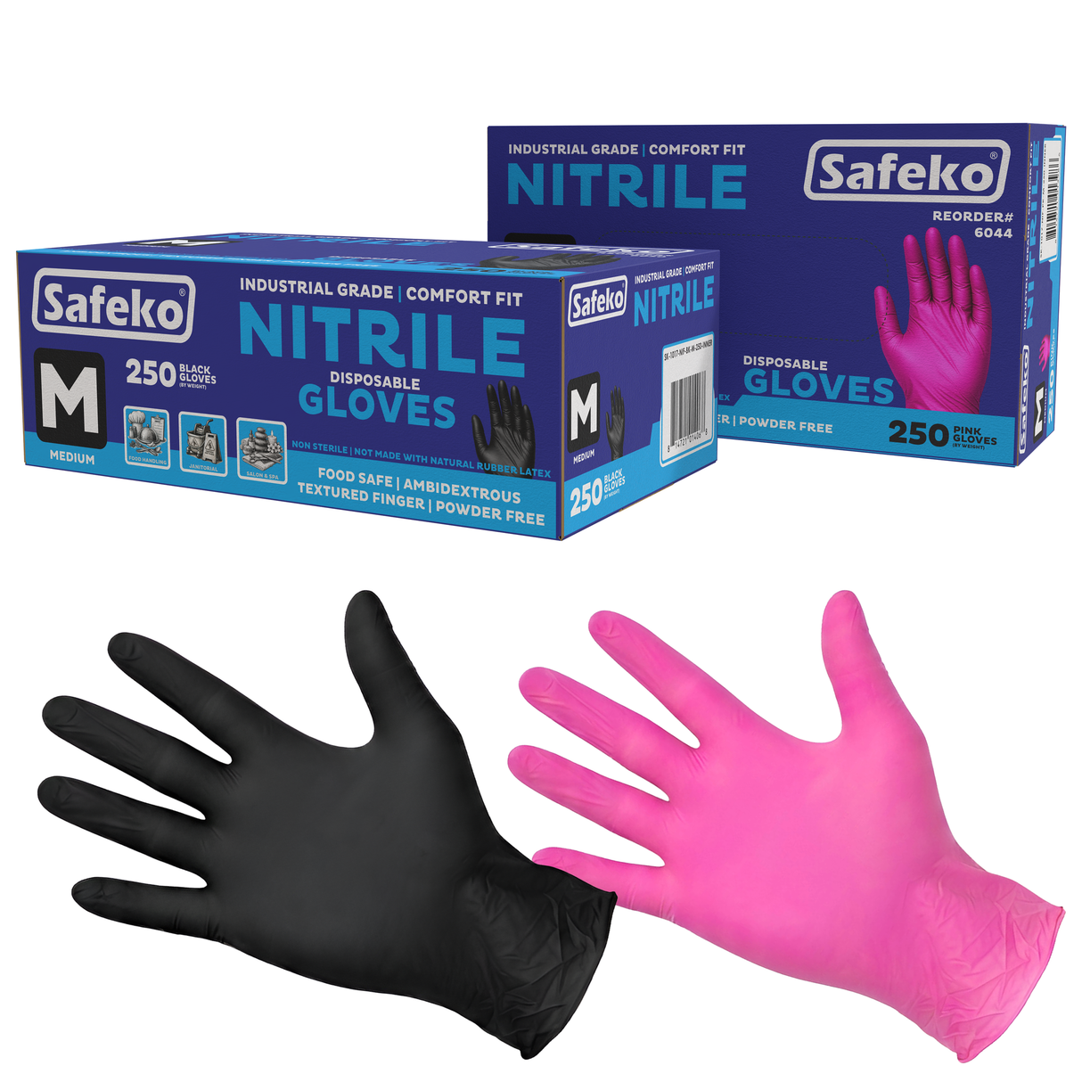Disposable Nitrile Gloves, 2 Mil